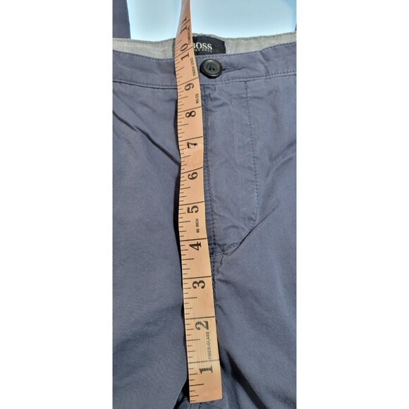 Hugo Boss Men's Chino Pants Blue Size 34 Casual Slim Fit Cotton Straight Leg - Picture 12 of 16